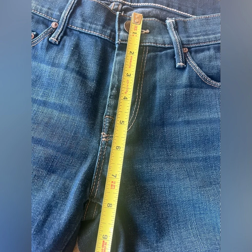 MOTHER Denim Women’s  “The Vamped” Style with Wash: “Gift Wrap” Jeans - Picture 12 of 15